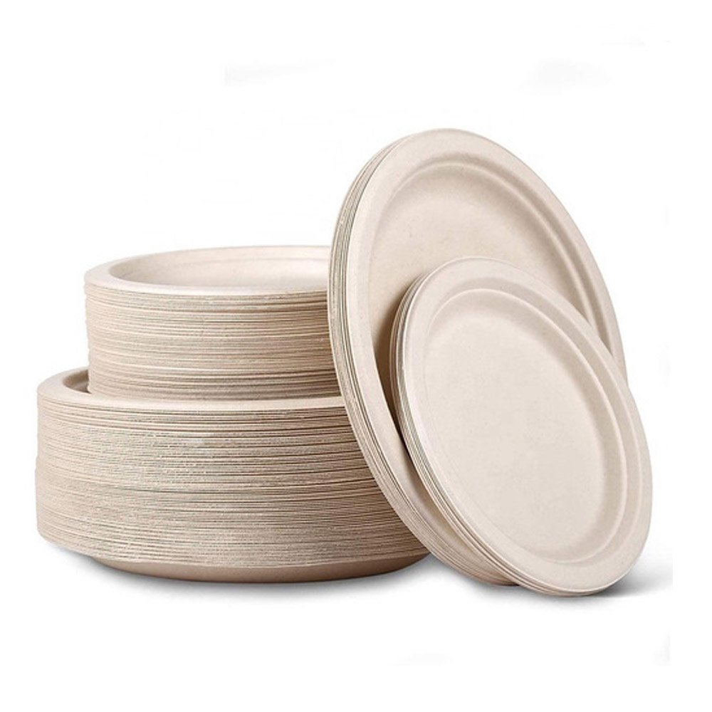 Biodegradable Round Plate