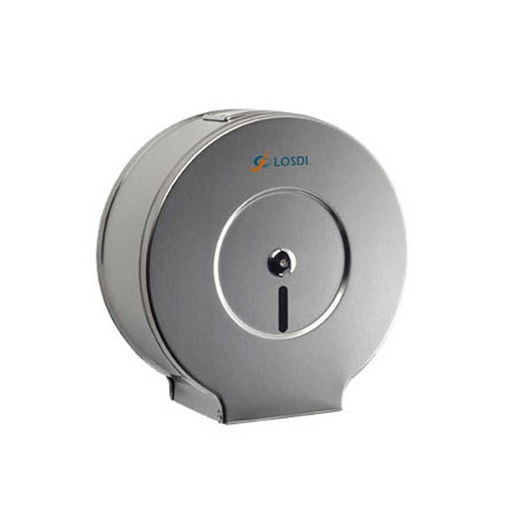 Jumbo Toilet Roll Dispenser Steel