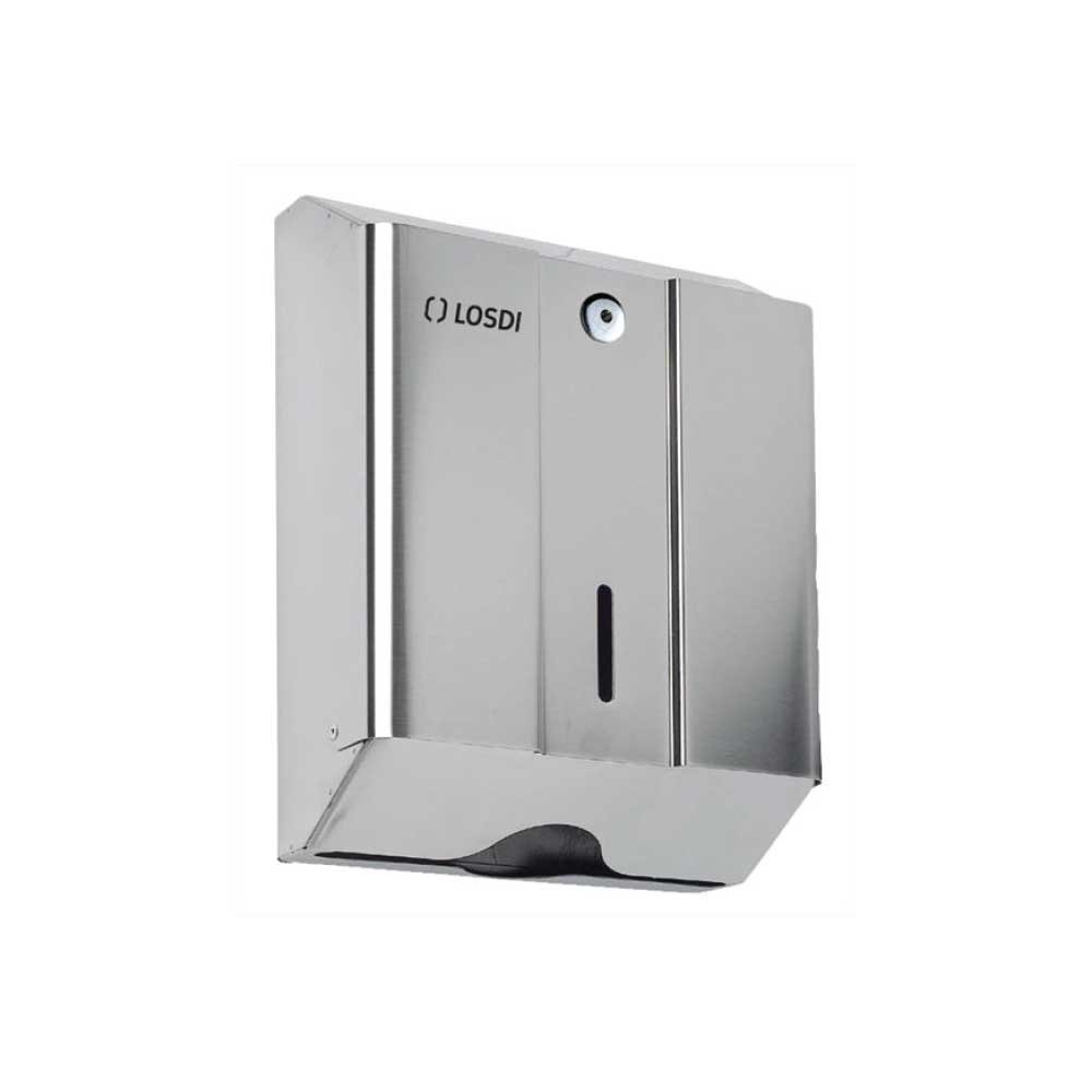 SS Folded Hand Towel Dispenser CO0104