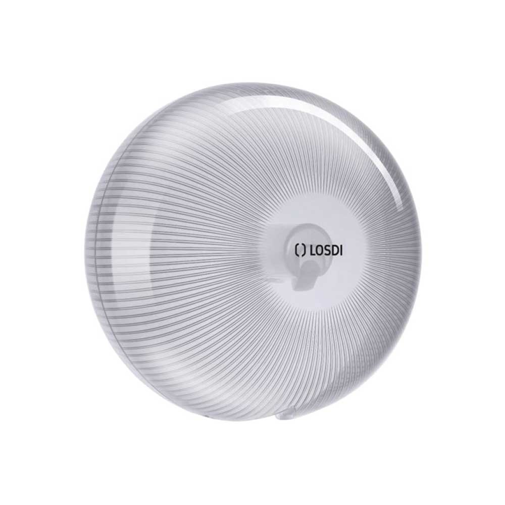 White Jumbo Star Toilet Paper Dispenser