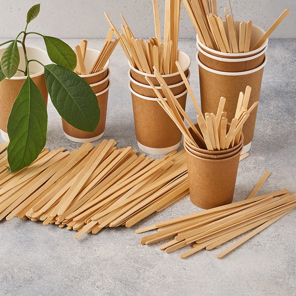 Wooden Coffee Stirrer